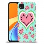 אבטיח אהבה כיסוי מגן קשיח מעוצב ל Xiaomi Redmi 9C יחידה אחת סקרין מובייל