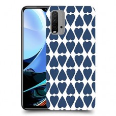 לבבות פסיפס כיסוי מגן קשיח מעוצב ל Xiaomi Redmi 9T יחידה אחת סקרין מובייל