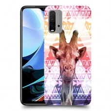 ג'ירפה נחמד כיסוי מגן קשיח מעוצב ל Xiaomi Redmi 9T יחידה אחת סקרין מובייל