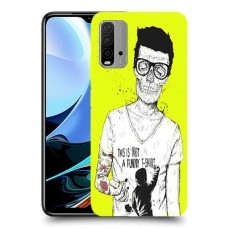 לא חולצת טריקו מצחיקה כיסוי מגן קשיח מעוצב ל Xiaomi Redmi 9T יחידה אחת סקרין מובייל