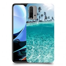 חופשה גן עדן כיסוי מגן קשיח מעוצב ל Xiaomi Redmi 9T יחידה אחת סקרין מובייל