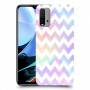 גיאומטריה פסטל כיסוי מגן קשיח מעוצב ל Xiaomi Redmi 9T יחידה אחת סקרין מובייל