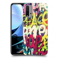 אהבת שלום כיסוי מגן קשיח מעוצב ל Xiaomi Redmi 9T יחידה אחת סקרין מובייל