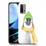 פינגווין בקור כיסוי מגן קשיח מעוצב ל Xiaomi Redmi 9T יחידה אחת סקרין מובייל