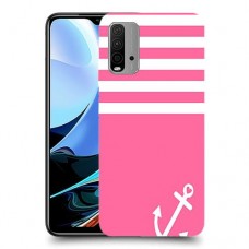 ורוד ימית כיסוי מגן קשיח מעוצב ל Xiaomi Redmi 9T יחידה אחת סקרין מובייל