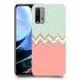 ורוד ירוק כיסוי מגן קשיח מעוצב ל Xiaomi Redmi 9T יחידה אחת סקרין מובייל