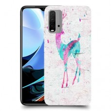 ורוד אייל כיסוי מגן קשיח מעוצב ל Xiaomi Redmi 9T יחידה אחת סקרין מובייל