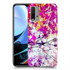 סתיו סגול כיסוי מגן קשיח מעוצב ל Xiaomi Redmi 9T יחידה אחת סקרין מובייל