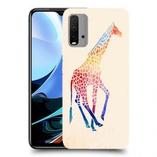 קשת ג 'ירפה כיסוי מגן קשיח מעוצב ל Xiaomi Redmi 9T יחידה אחת סקרין מובייל