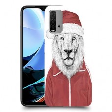 סנטה אריה כיסוי מגן קשיח מעוצב ל Xiaomi Redmi 9T יחידה אחת סקרין מובייל