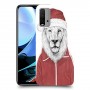 סנטה אריה כיסוי מגן קשיח מעוצב ל Xiaomi Redmi 9T יחידה אחת סקרין מובייל