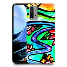 ויטראז 'תמונה כיסוי מגן קשיח מעוצב ל Xiaomi Redmi 9T יחידה אחת סקרין מובייל