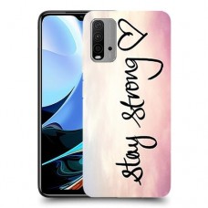 הישאר חזק כיסוי מגן קשיח מעוצב ל Xiaomi Redmi 9T יחידה אחת סקרין מובייל