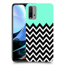 פסים במנטה כיסוי מגן קשיח מעוצב ל Xiaomi Redmi 9T יחידה אחת סקרין מובייל