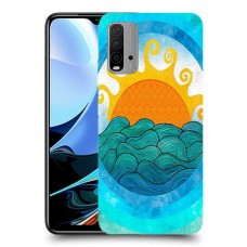 זריחה ליד הים כיסוי מגן קשיח מעוצב ל Xiaomi Redmi 9T יחידה אחת סקרין מובייל