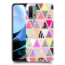 משולש הנאה כיסוי מגן קשיח מעוצב ל Xiaomi Redmi 9T יחידה אחת סקרין מובייל