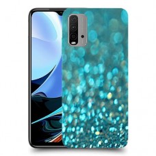 טורקיז יהלומים כיסוי מגן קשיח מעוצב ל Xiaomi Redmi 9T יחידה אחת סקרין מובייל