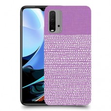 נקודות לבנות בסגול כיסוי מגן קשיח מעוצב ל Xiaomi Redmi 9T יחידה אחת סקרין מובייל