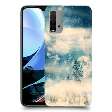 יופי חורף כיסוי מגן קשיח מעוצב ל Xiaomi Redmi 9T יחידה אחת סקרין מובייל