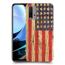 עץ ארצות הברית כיסוי מגן קשיח מעוצב ל Xiaomi Redmi 9T יחידה אחת סקרין מובייל