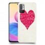 אהבה היא אדיבה כיסוי מגן קשיח מעוצב ל Xiaomi Redmi Note 10 5G יחידה אחת סקרין מובייל