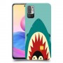 פינגווין בכריש כיסוי מגן קשיח מעוצב ל Xiaomi Redmi Note 10 5G יחידה אחת סקרין מובייל