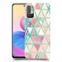 משולשים כיסוי מגן קשיח מעוצב ל Xiaomi Redmi Note 10 5G יחידה אחת סקרין מובייל