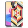 הצגת הפשטה כיסוי מגן קשיח מעוצב ל Xiaomi Redmi Note 10 5G יחידה אחת סקרין מובייל