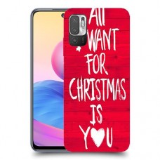 אתה עבור חג המולד כיסוי מגן קשיח מעוצב ל Xiaomi Redmi Note 10 5G יחידה אחת סקרין מובייל