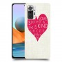 אהבה היא אדיבה כיסוי מגן קשיח מעוצב ל Xiaomi Redmi Note 10 Pro יחידה אחת סקרין מובייל