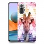 ג'ירפה נחמד כיסוי מגן קשיח מעוצב ל Xiaomi Redmi Note 10 Pro יחידה אחת סקרין מובייל