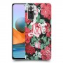 רוז אהבה כיסוי מגן קשיח מעוצב ל Xiaomi Redmi Note 10 Pro יחידה אחת סקרין מובייל