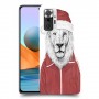 סנטה אריה כיסוי מגן קשיח מעוצב ל Xiaomi Redmi Note 10 Pro יחידה אחת סקרין מובייל