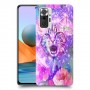 חתול מושלג כיסוי מגן קשיח מעוצב ל Xiaomi Redmi Note 10 Pro יחידה אחת סקרין מובייל