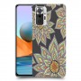 חמניות בשחור כיסוי מגן קשיח מעוצב ל Xiaomi Redmi Note 10 Pro יחידה אחת סקרין מובייל