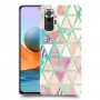 משולשים כיסוי מגן קשיח מעוצב ל Xiaomi Redmi Note 10 Pro יחידה אחת סקרין מובייל