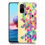 ניאון רומבי כיסוי מגן קשיח מעוצב ל Xiaomi Redmi Note 10 יחידה אחת סקרין מובייל