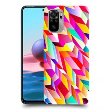 פסים ניאון כיסוי מגן קשיח מעוצב ל Xiaomi Redmi Note 10 יחידה אחת סקרין מובייל