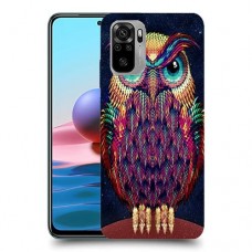 ינשוף הלילה כיסוי מגן קשיח מעוצב ל Xiaomi Redmi Note 10 יחידה אחת סקרין מובייל