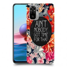אף אחד לא קיבל זמן כיסוי מגן קשיח מעוצב ל Xiaomi Redmi Note 10 יחידה אחת סקרין מובייל