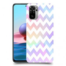 גיאומטריה פסטל כיסוי מגן קשיח מעוצב ל Xiaomi Redmi Note 10 יחידה אחת סקרין מובייל