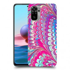 טווס סיפור כיסוי מגן קשיח מעוצב ל Xiaomi Redmi Note 10 יחידה אחת סקרין מובייל