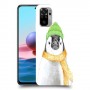 פינגווין בקור כיסוי מגן קשיח מעוצב ל Xiaomi Redmi Note 10 יחידה אחת סקרין מובייל