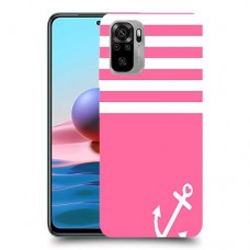 ורוד ימית כיסוי מגן קשיח מעוצב ל Xiaomi Redmi Note 10 יחידה אחת סקרין מובייל