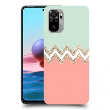ורוד ירוק כיסוי מגן קשיח מעוצב ל Xiaomi Redmi Note 10 יחידה אחת סקרין מובייל