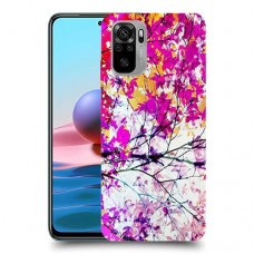 סתיו סגול כיסוי מגן קשיח מעוצב ל Xiaomi Redmi Note 10 יחידה אחת סקרין מובייל