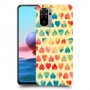 לבבות קשת כיסוי מגן קשיח מעוצב ל Xiaomi Redmi Note 10 יחידה אחת סקרין מובייל