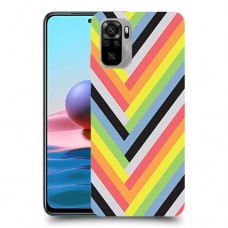 פסים קשת כיסוי מגן קשיח מעוצב ל Xiaomi Redmi Note 10 יחידה אחת סקרין מובייל