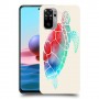 צב קשת כיסוי מגן קשיח מעוצב ל Xiaomi Redmi Note 10 יחידה אחת סקרין מובייל