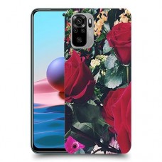 ורדים כיסוי מגן קשיח מעוצב ל Xiaomi Redmi Note 10 יחידה אחת סקרין מובייל